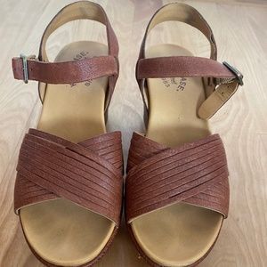 Kork Ease Platform Sandals Size 7 - EUC!